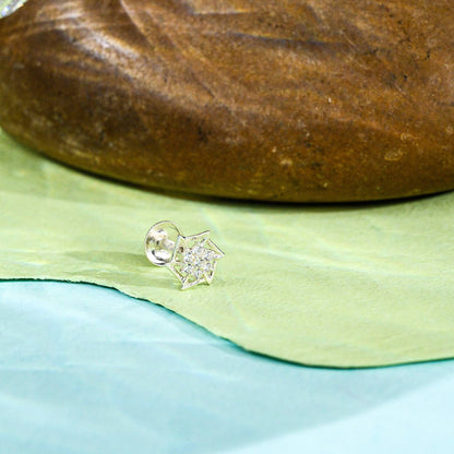 LukGud Sparkle Nose Pin (Free Size)