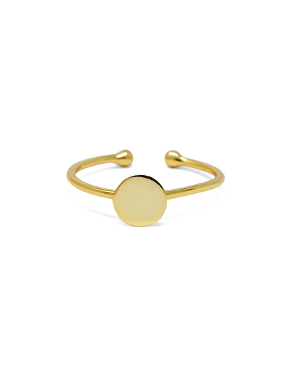 LukGud Imperfectly Perfect Sterling Silver Stackable Rings
