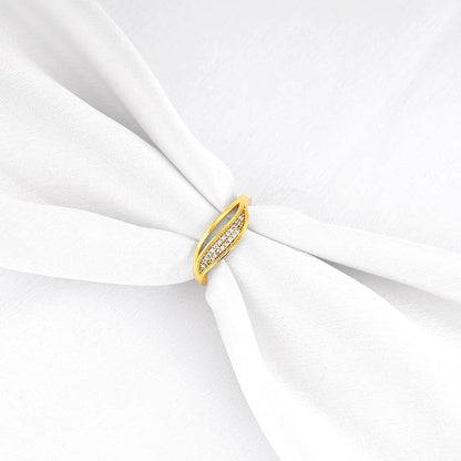 LukGud 925 Silver Golden Daze Ring, Adjustable Gifts For Women And Girls